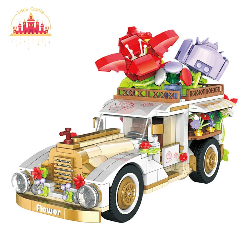 New Style Educational Building Block Car Toys Plastic Float Toy for Kids SL03B003
