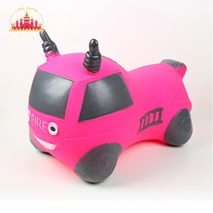 Colorful Inflatable Ride On Car Plastic Jumping Bouncing Riding Toys For Kids SL16D005A