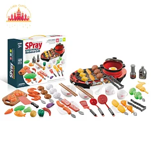 New Creative Funny Preschool Spray Kitchens Cooking Grills Barbecue Toy Set Educational Toy SL10D174