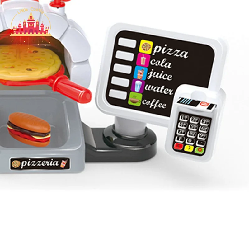 New style educational ordering machine set with pizza coffee machine set for kids SL10D254