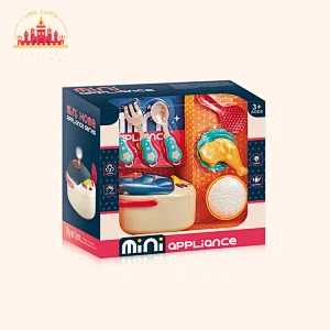 Plastic pretend play kitchen toy electric spray rice cooker toy SL10D210