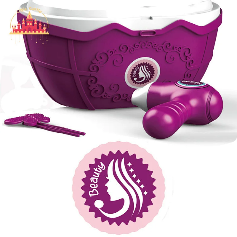 Hot sale portable make up kit plastic dresser basket toy SL10G038