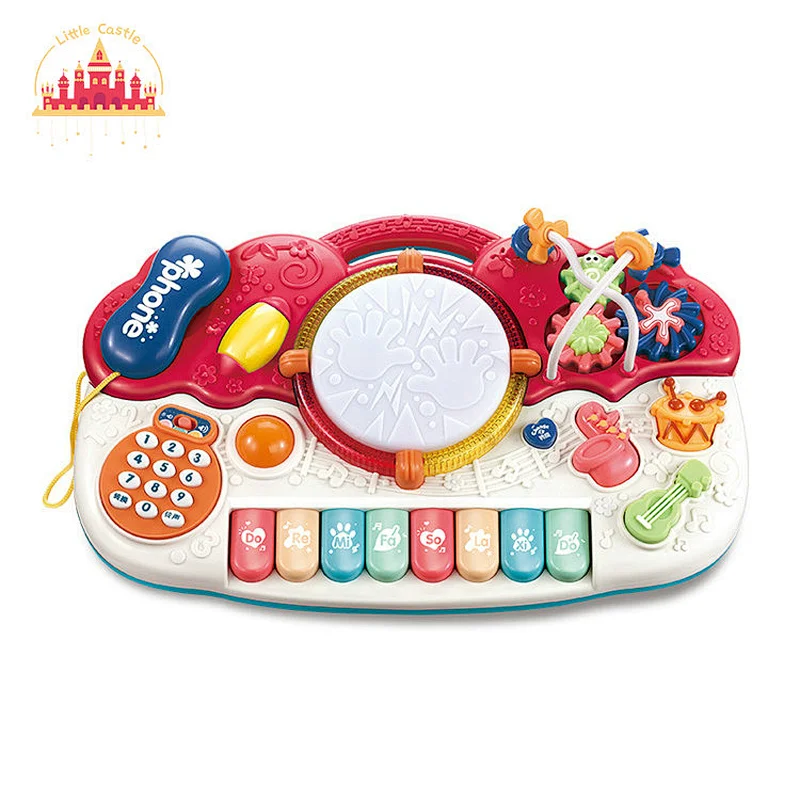 Puzzle Multifunctional Music Piano Toy Simulation Phone Baby Toys SL07A007