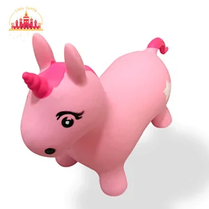 Kids Soft Inflatable Jumping Unicorn Toy Plastic Bouncy Animal Toy SL16D004A