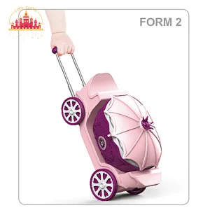 Princess 31pcs plastic pink dresser cart toy with mirror for girls SL10G032