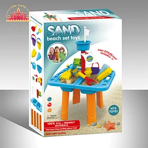 14Pcs Kids Summer Beach Toy Pirate Boat Shape Plastic Sand Water Table SL01D026