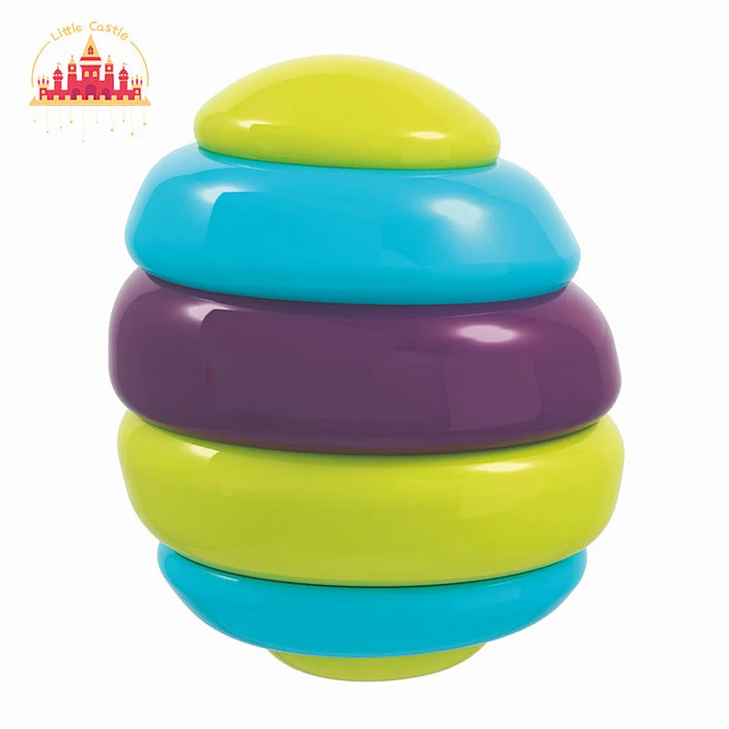 Factory Direct Sale Colorful Plastic Kids Honeycomb Stacking Toy SL07A029