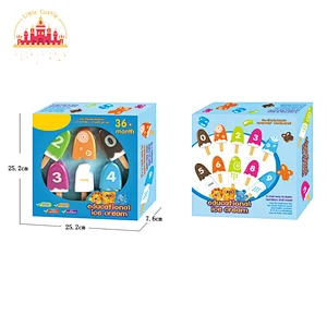 Educational Learning Number and Caculate Toy Plastic Ice Cream Toy for Kids SL10D432
