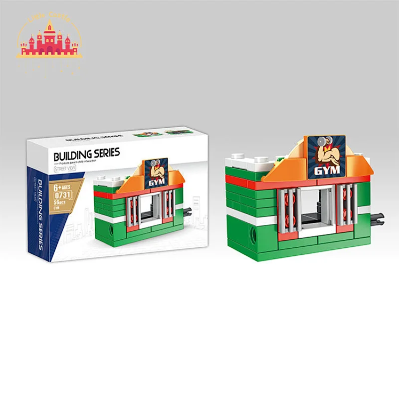 Mini Simulation Educational Institution Plastic Building Block Toy For Kids SL13A101
