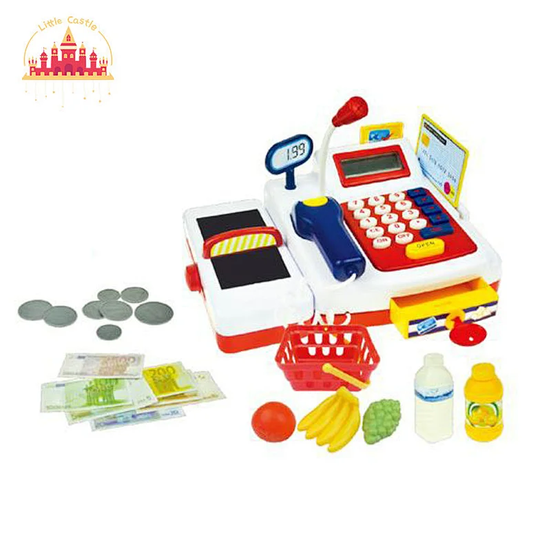 Most popular electric cash register toy for kids pretend play set SL10D301