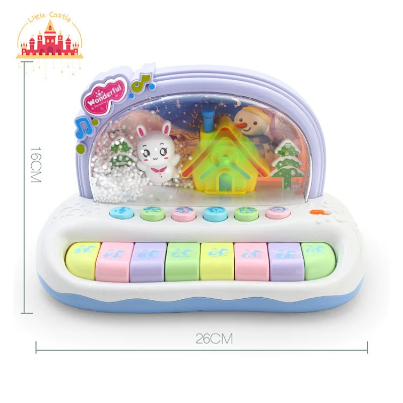 Baby Musical Toy Early Educational Toys Snowflake Electronic Organ Toy SL07A020