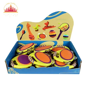 Interesting Musical Instrument Colorful Plastic Tambourine Toy for Children SL07A027