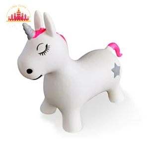 Kids Soft Inflatable Jumping Unicorn Toy Plastic Bouncy Animal Toy SL16D004A