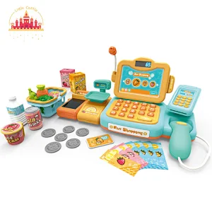 Large smart voice recognition cashier toy cash register with calculator public address SL10D334