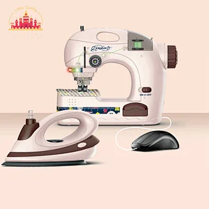 Hot Kids Pretend Play Medium Plastic Sewing Machine And Ironing Set Toy SL10D244