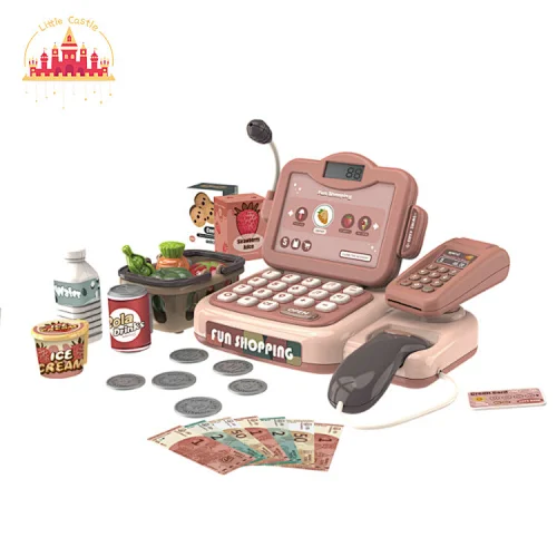 Intelligent Public Address Supermarket Pretend Play Electronic Cash Register Game SL10D333