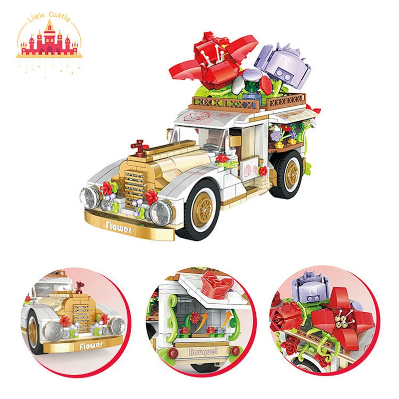 New Style Educational Building Block Car Toys Plastic Float Toy for Kids SL03B003