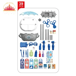 Simulation plastic doctor basket toy DIY toy kids pretend play toy SL10G037