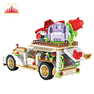 New Style Educational Building Block Car Toys Plastic Float Toy for Kids SL03B003