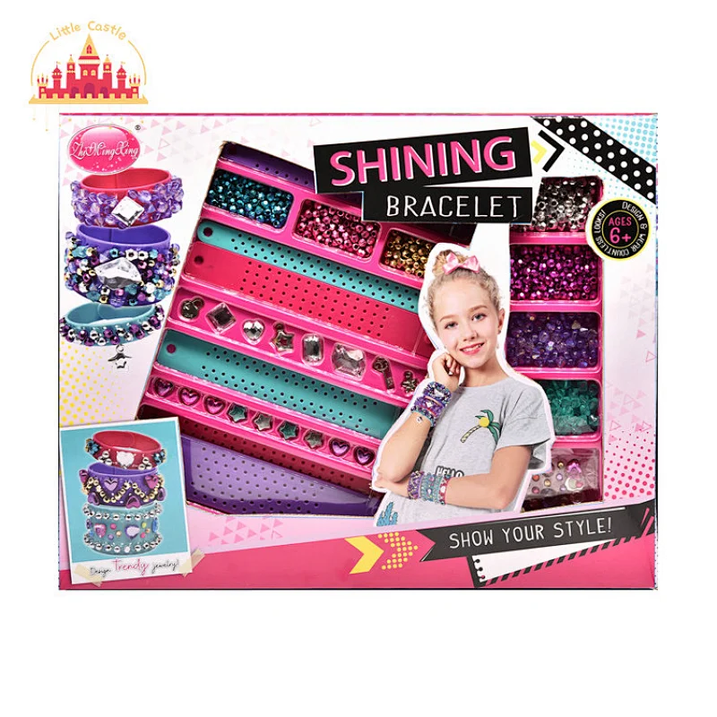 New Arrival Creative Toys Plastic DIY Colorful Bead Set Toy For Girls SL10A097
