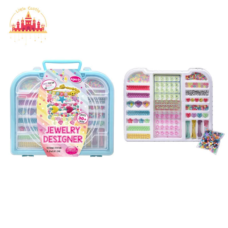 Fashion Handbag Shape Plastic Jewelry Making Bead Kit Box For Kids SL10A092