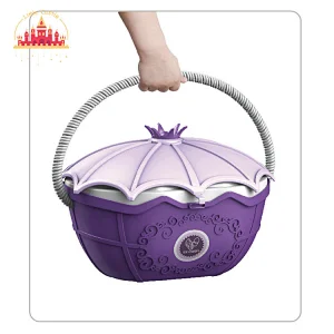 Most popular portable pretend play toy plastic ice cream basket toy for children SL10G040