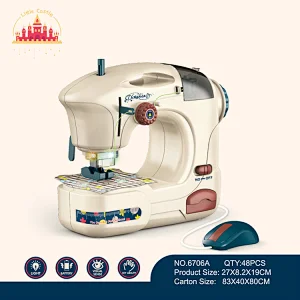 Children plastic electric light small sewing machine toy SL10D188