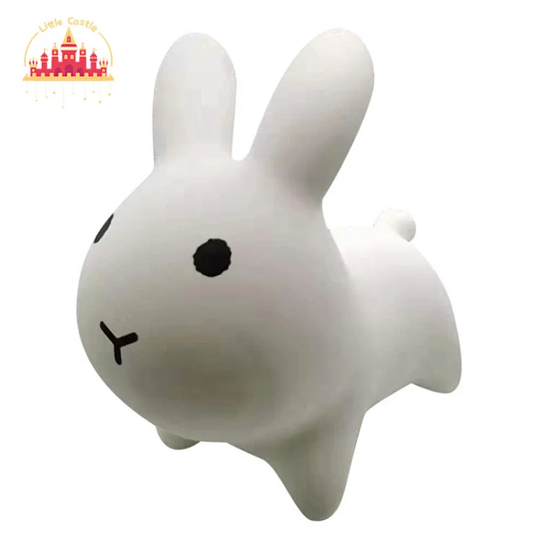 Most Popular Cute Rabbit Kids Jumping Toys PVC Inflatable Rubber Bouncy Horse For Sale SL16D006A