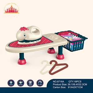 Mini appliance kids iron with table toy play toy plastic ironing board toy SL10D203