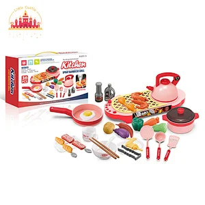 Hot Sale Small Pretend Play Cooking Game Children Plastic Simulation Barbecue Toy for Kids SL10D183