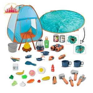 Kids Portable Plastic Picnic Mat Toy with Nature Exploration Toy and Cooking Toy SL01D011