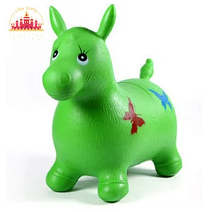 Factory Wholesale Ride On Toy Inflatable Jumping Cow Bouncy Space Hoppers For Kids SL16D010