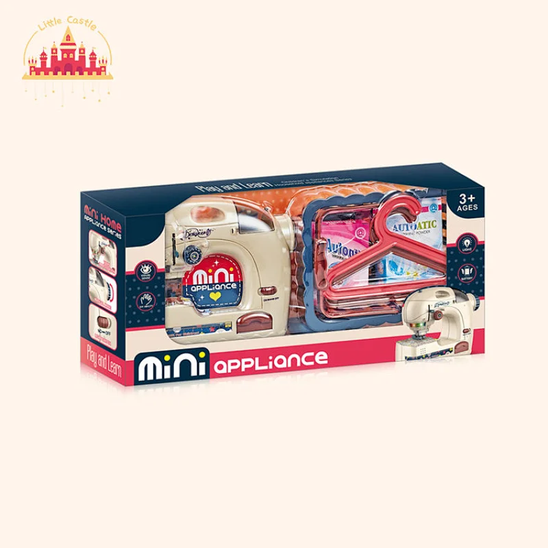 Height quality electric sewing machine kit toy with light and sound SL10D199