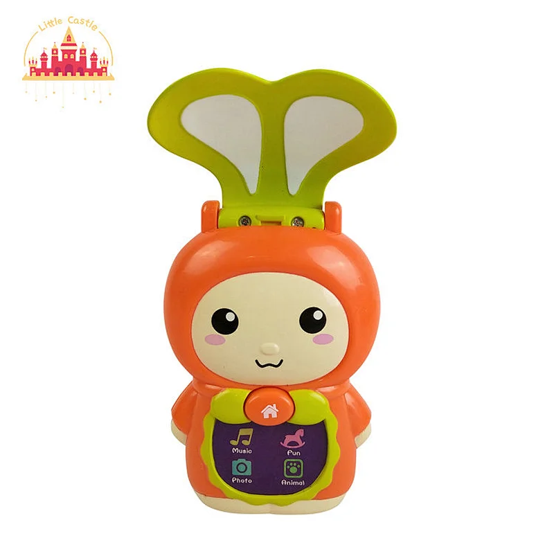 Lovely Easy to Grasp Sensory Educational Toy Children Plastic Rabbit Phone Toy SL10D433