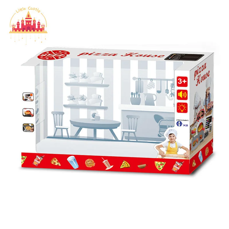 Funny Children Pretend Play Making Pizza Toy Plastic Pizza Machine Toys SL10D255