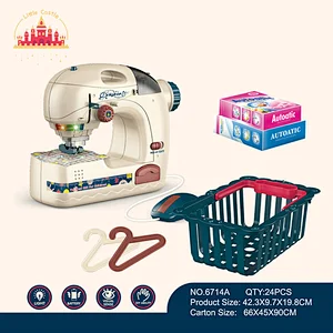 Height quality electric sewing machine kit toy with light and sound SL10D199