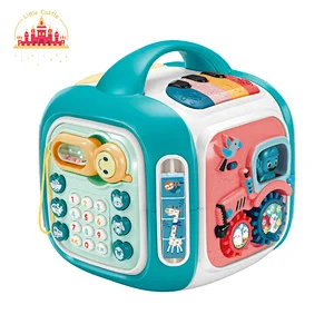 Intelligent multifunctional decahedron music puzzle game for toddler SL07B003