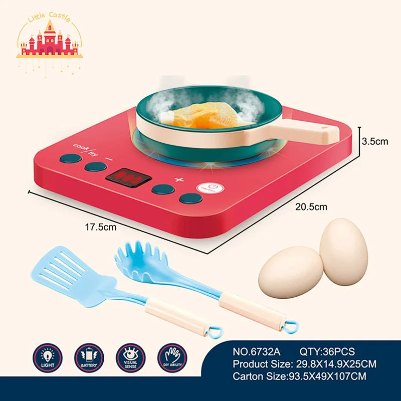 Good Quality Play House Toy Electric Microwave Food Set Toys SL10D219