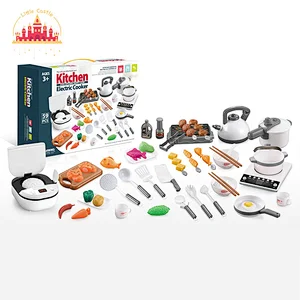 Simulation Kitchen Cookware Toy Plastic Pretend Play Kitchen Set Toys for Kids SL10D177