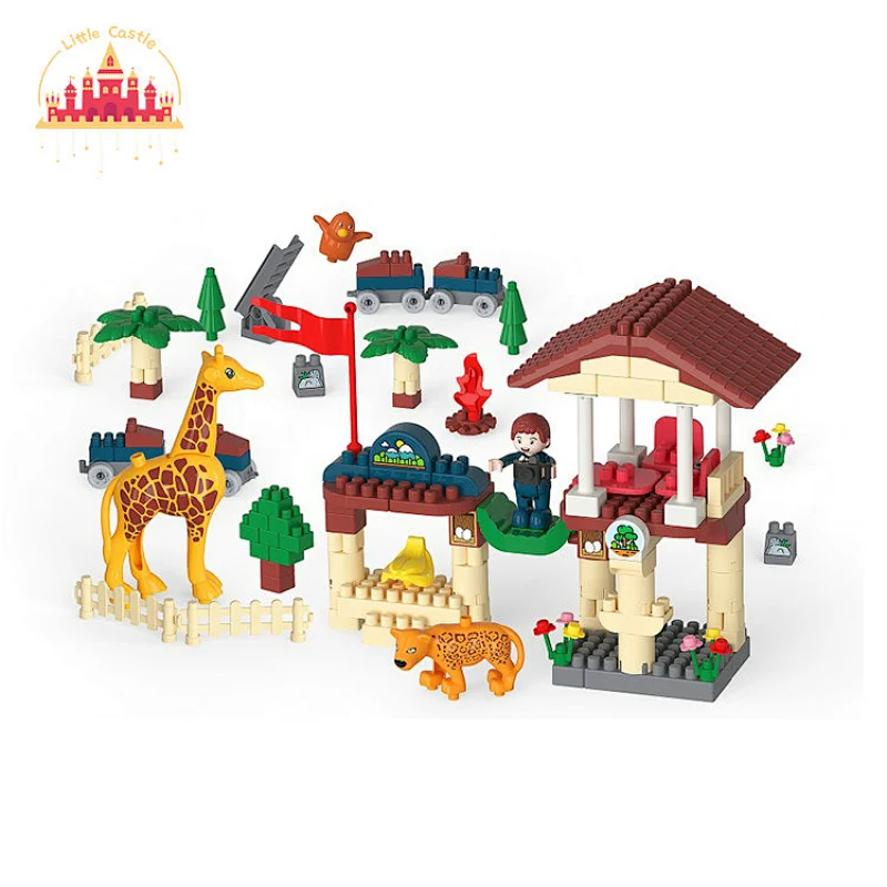 Plastic Mini Forest Building Block Toy Educational Diy Toy For Kids SL13A029