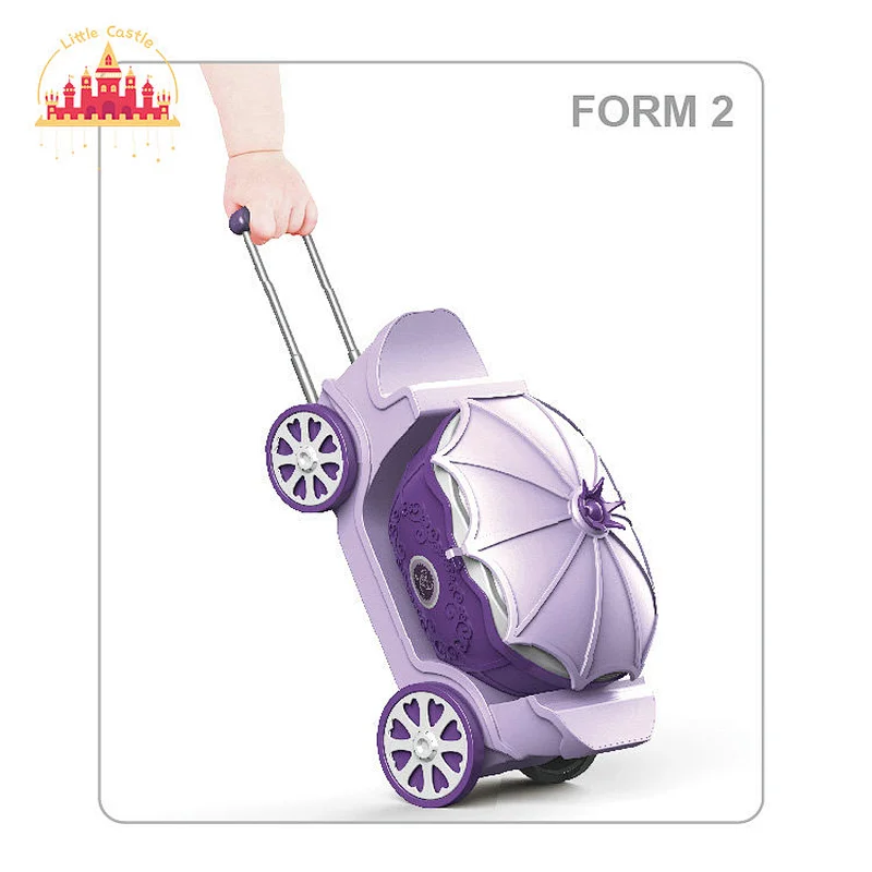 Top quality plastic trolley toy purple ice cream car toy for kids SL10G034
