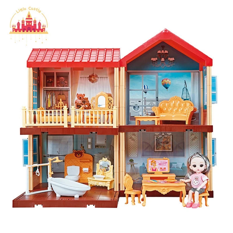 Good design indoor pretend play toy plastic doll accessories set toy for children SL06A011