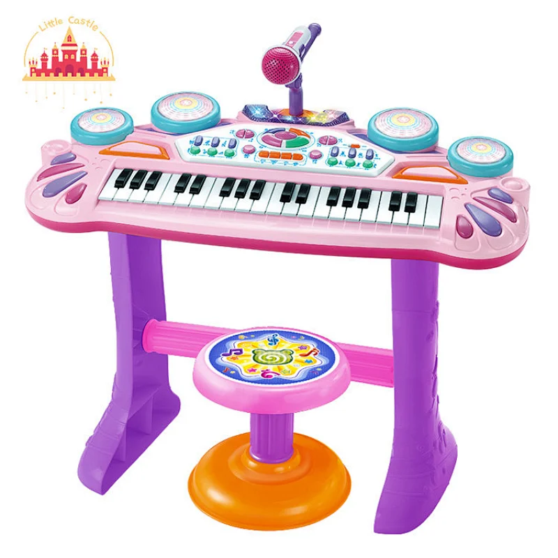 Study Education Electronic Piano Music Toys with Seat for Kids SL07A018