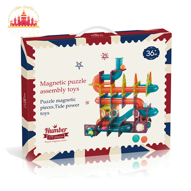 Toddler Smart DIY Plastic Magnetic Puzzle Assembly Toy for Kids SL13A043