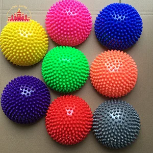 High Quality Fitness Muscle Exercise PVA Yoga Half Massage Ball For Foot SL19A001A