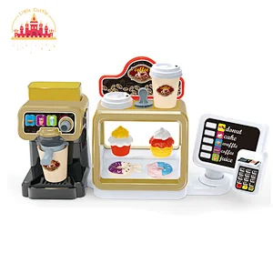New style educational ordering machine set with pizza coffee machine set for kids SL10D254