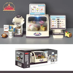 2022 Popular Pretend Play Ice Cream Shop Plastic Cash Register Set Toy For Kids SL10D337