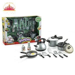 New Arrival DIY Toy Kids Pretend Playing Kitchen Toys Home Simulation Cooking Tableware Set SL10D172