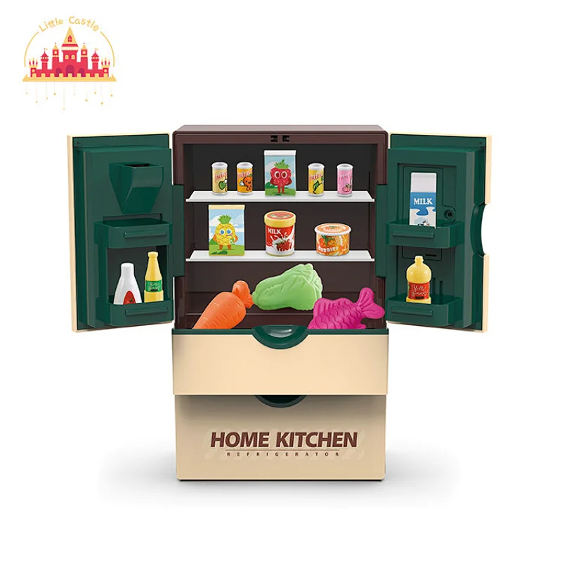 New Creative Pretend Play House Mini Refrigerator Toy Kitchen Toy for Kids SL10D186