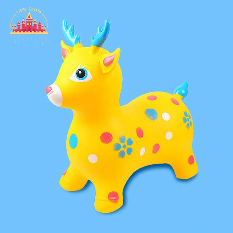 Inflatable Jumping Riding Horse Toy PVC Inflatable hopping horse toy For Kids SL16D002C
